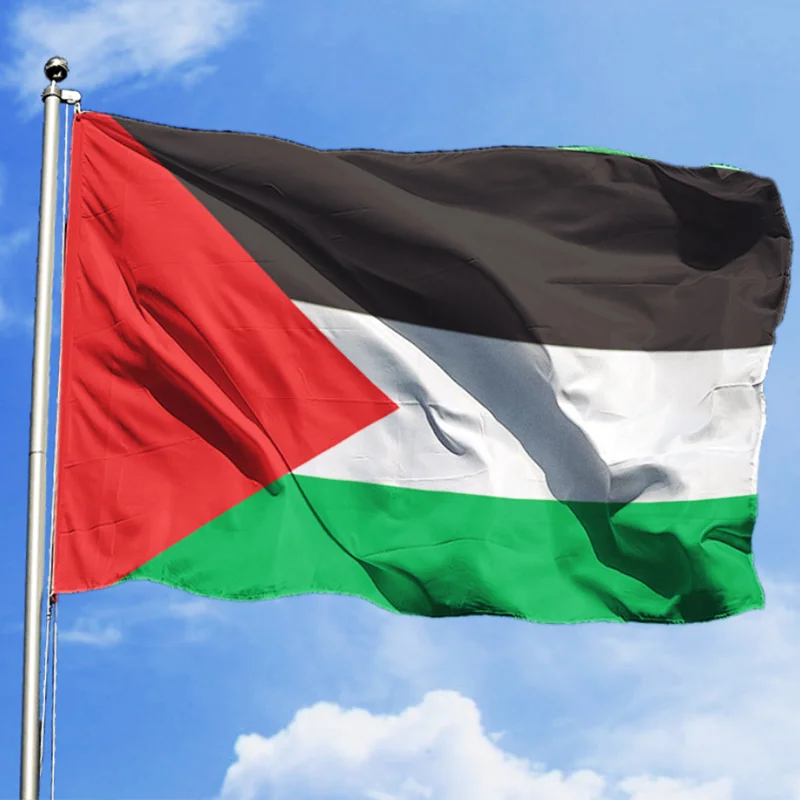 

90 * 150cm / 14 * 21cm Palestinian Fag For Parade Waving Flag 10/30/50pcs Polyester Fabric National Flag