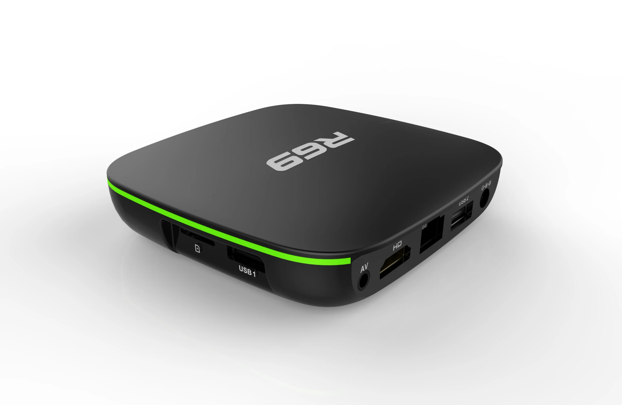ТВ приставка R69 на Android 7 1 ГБ 8 Allwinner H3 четырехъядерный 2 4G Wifi 1080P HD Поддержка 3D