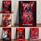 Постеры и принты из фильма Marvel, Мстители, супергерой, Черная Вдова, Картина на холсте, настенное искусство, домашний декор