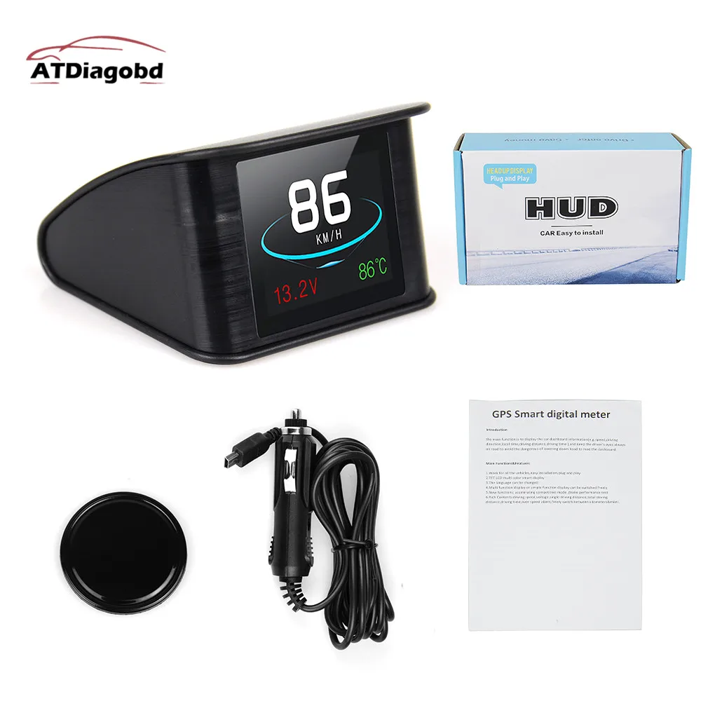 VSTM T600 автомобильный OBD2 GPS Компьютер Автомобильный цифровой OBD Спидометр Пробег