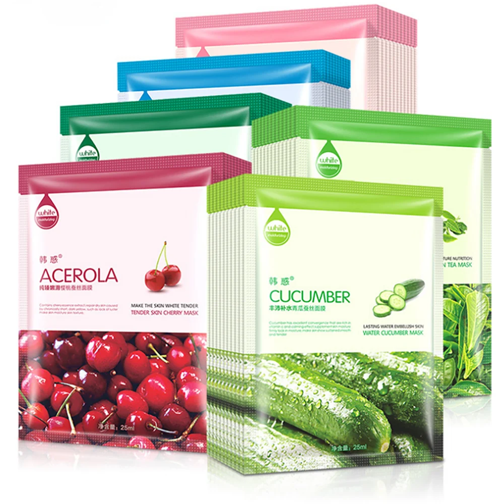 Уход за кожей растительная маска для лица увлажняющая удаления черных точек уход