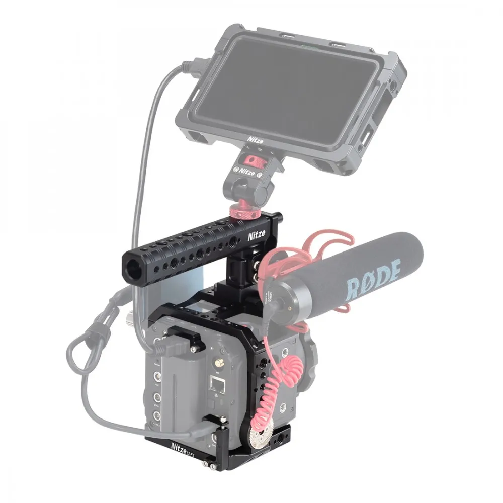 Комплект Nitze Cage для Z Cam E2 с зажимами кабеля HDMI и USB ручкой PA14 NATO CAM E2-M4/S6/F6/F8 |