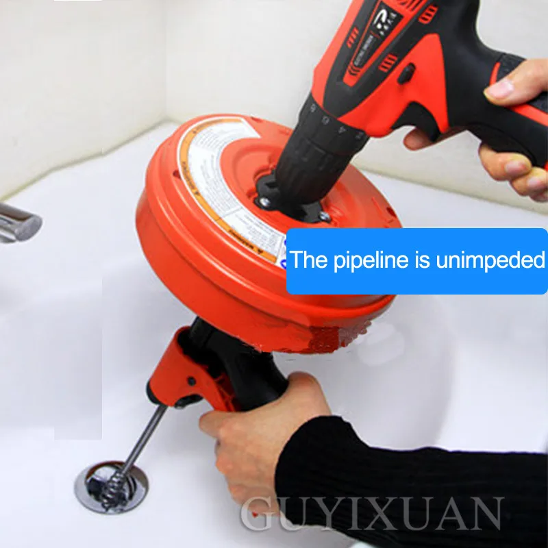 

Electric toilet dredge machine sewer dredging machine Electric toilet dredging machine Home kitchen plumbing dredging machine