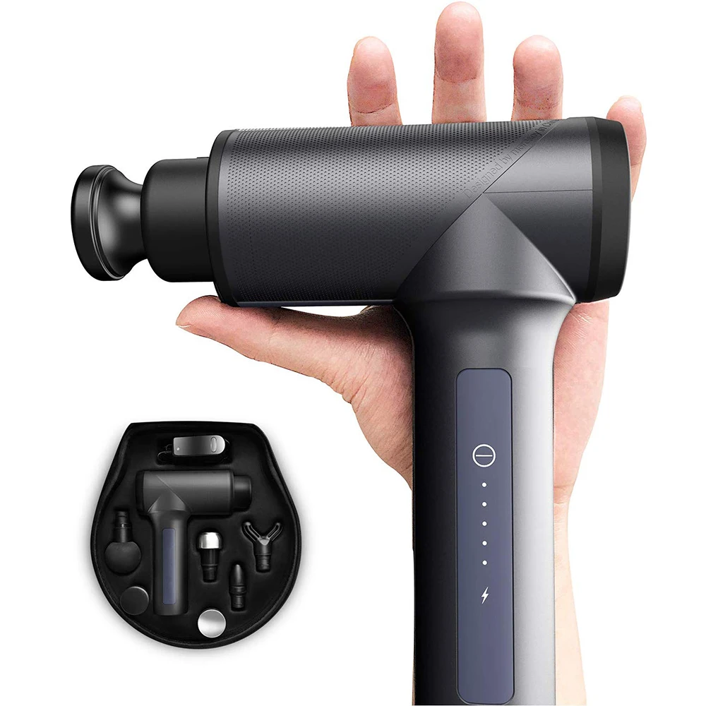 Массажный пистолет для тела снятия мышечной боли в шее глубокий массажер