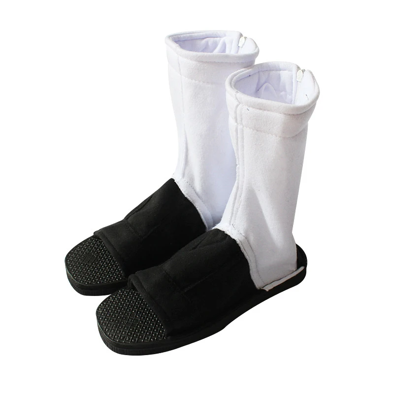 Косплэй обувь ниндзя Акацуки ботинки Sakura как у героя мультфильма Саскэ цвет: