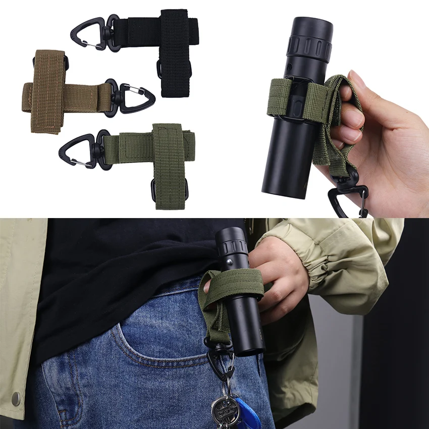 

1PC Multi-purpose Nylon Gloves Hook Work Gloves Safety Clip Outdoor Tactical Gloves Climbing Rope Anti-lost Camping Hanging Buck