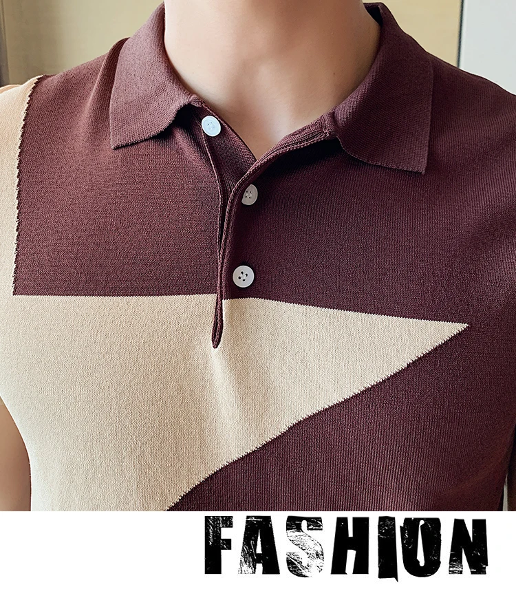 

2020 Summer Men Polo Shirt Casual Business Formal Slim Fit Polo Shirt Short Sleeve Polo Homme Streetwear Knitting Men Clothes