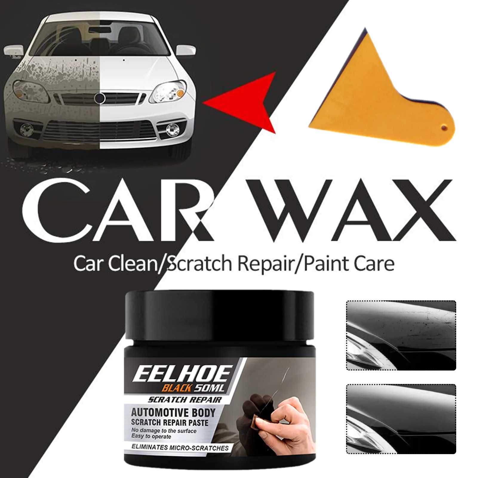 

Автомобильный ремонтный набор инструментов для ремонта инструмента полировочным воском и устойчивая к царапинам средство удаления царапи...