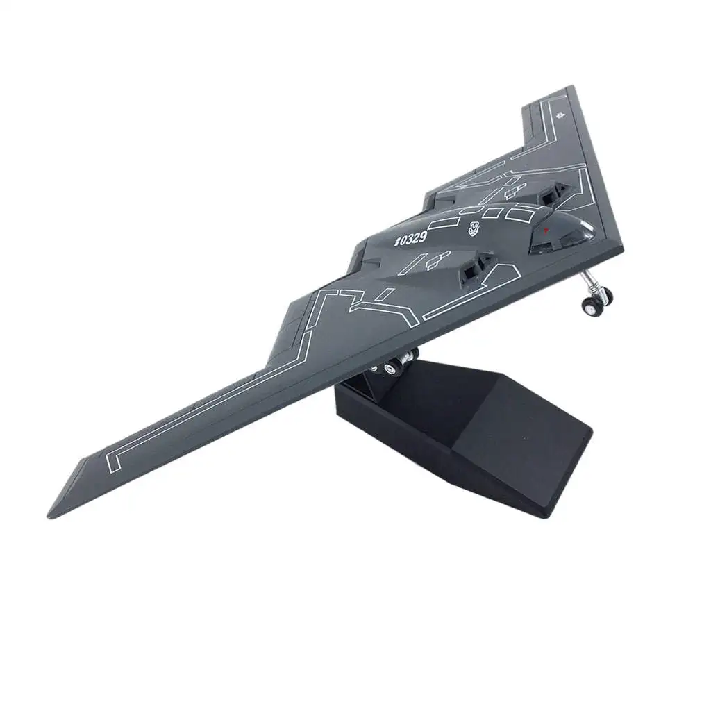 Коллекционный Сувенирный бомбардировщик ВВС США модель B2 1/200 для рабочего стола -