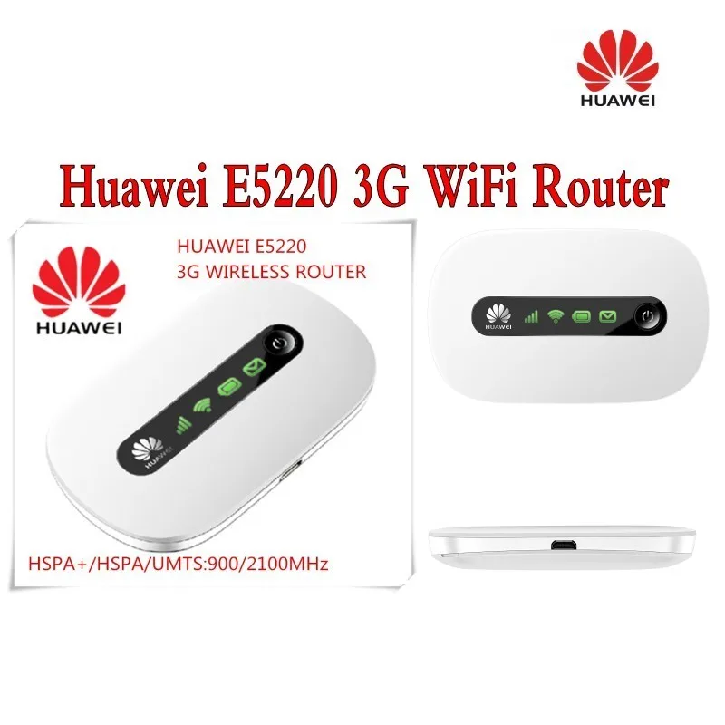 Разблокированный huawei E5220 3g Wifi беспроводной маршрутизатор мини Mifi Мобильная точка доступа Карманный автомобильный Wifi модем с слотом для sim-карты PK E5330 zte
