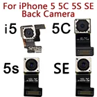 Оригинальная основная задняя камера Flex для iphone 5G 5S задняя камера Запасные части для iPhone 5C SE