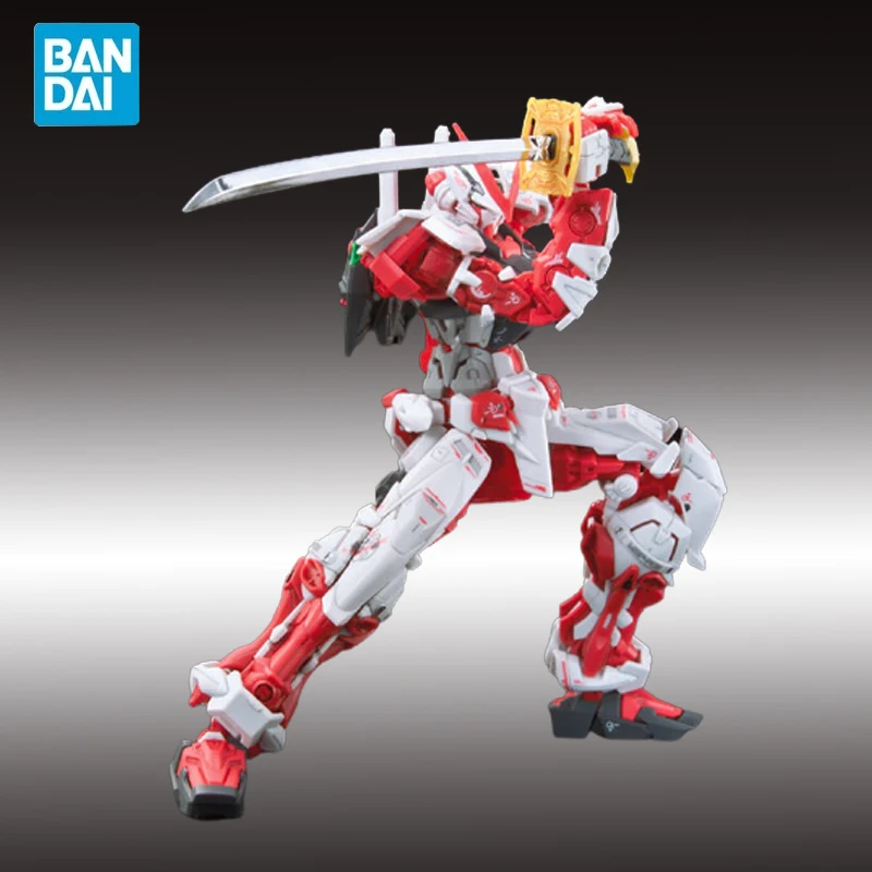 Buy Bandai Anime Gunpla Rg 1/144 Astray Red Change Heresy Lost Model Assembled Robot Gundam Action Figureals Children Ornament Toys on