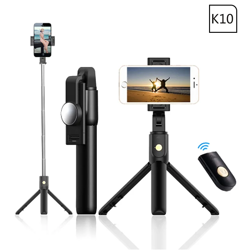 

K10 Bluetooth selfie stick artifact can take photos horizontally and vertically, tripod selfie stick