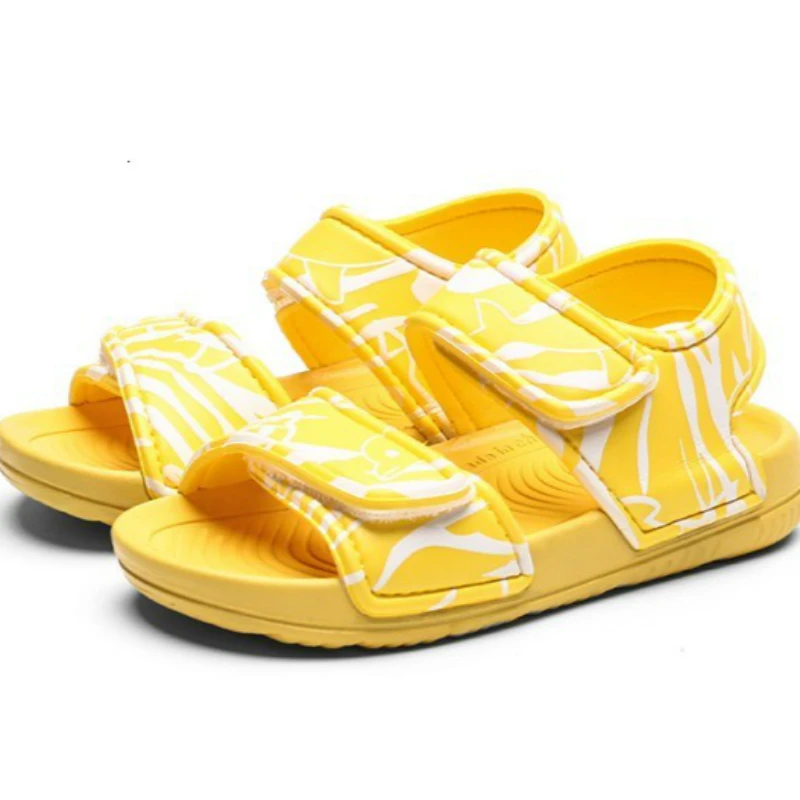 Детские сандалии летние модные Нескользящие для мальчиков и девочек пляжная
