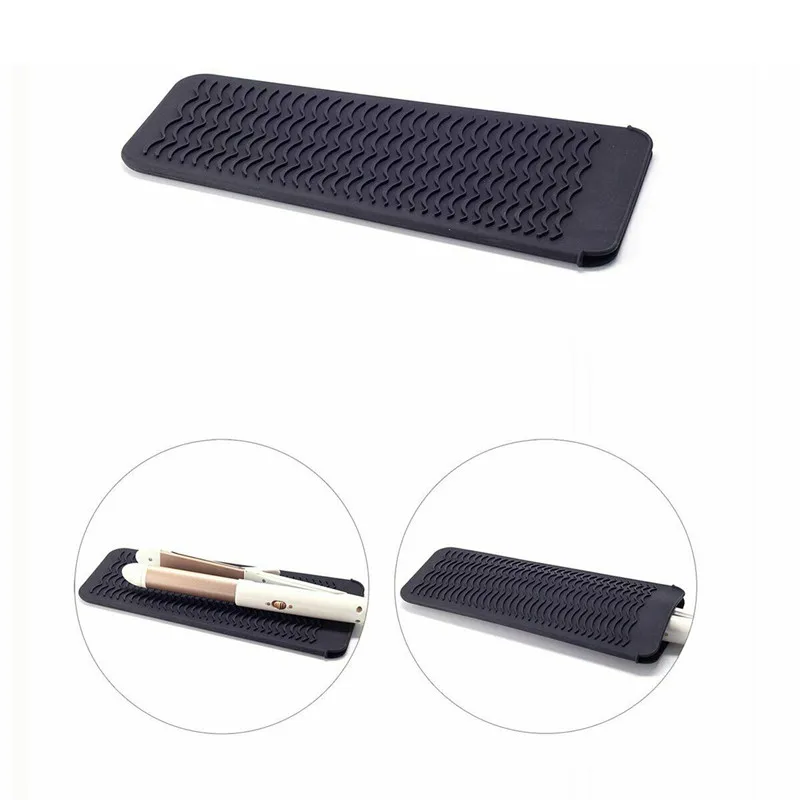 Термостойкая сумка для завивки силиконовые щипцы волос Портативная подставка