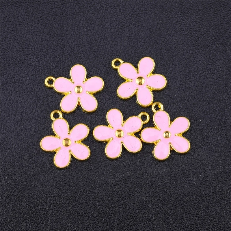 As Photo 15 Pieces Juya DIY 15 шт./лот оптовые ювелирные изделия поставки эмаль животных беспроводной мини-маршрутизатор подвески для женщин детские ювелирные изделия изготовление - Окраска металла: As Photo 15 Pieces