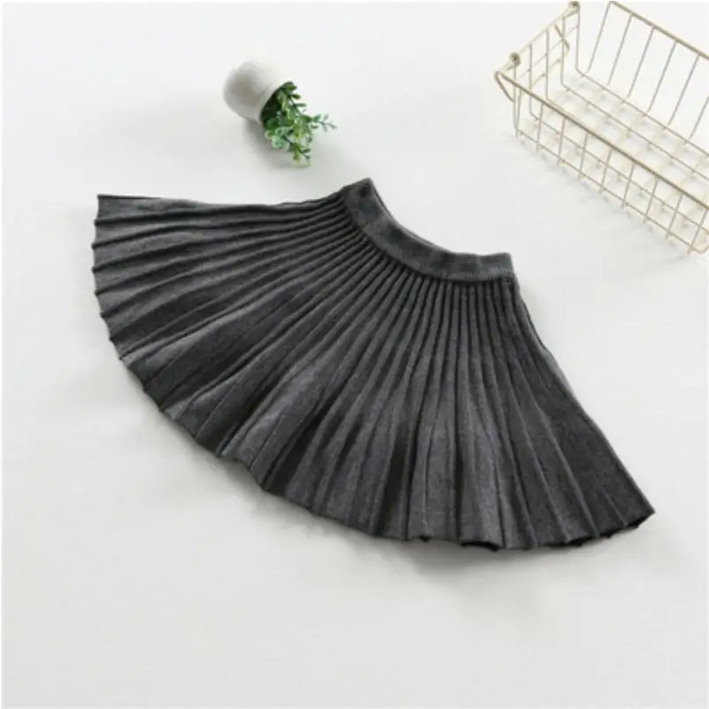 Юбка пачка для девочек подростков плиссированная мини юбка школьниц одежда