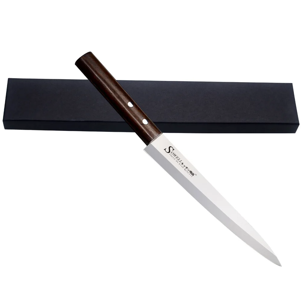 

Японский 8-дюймовый Нож для сашими, нож для сашими, кухонный нож для суши без подкладки, кухонный нож