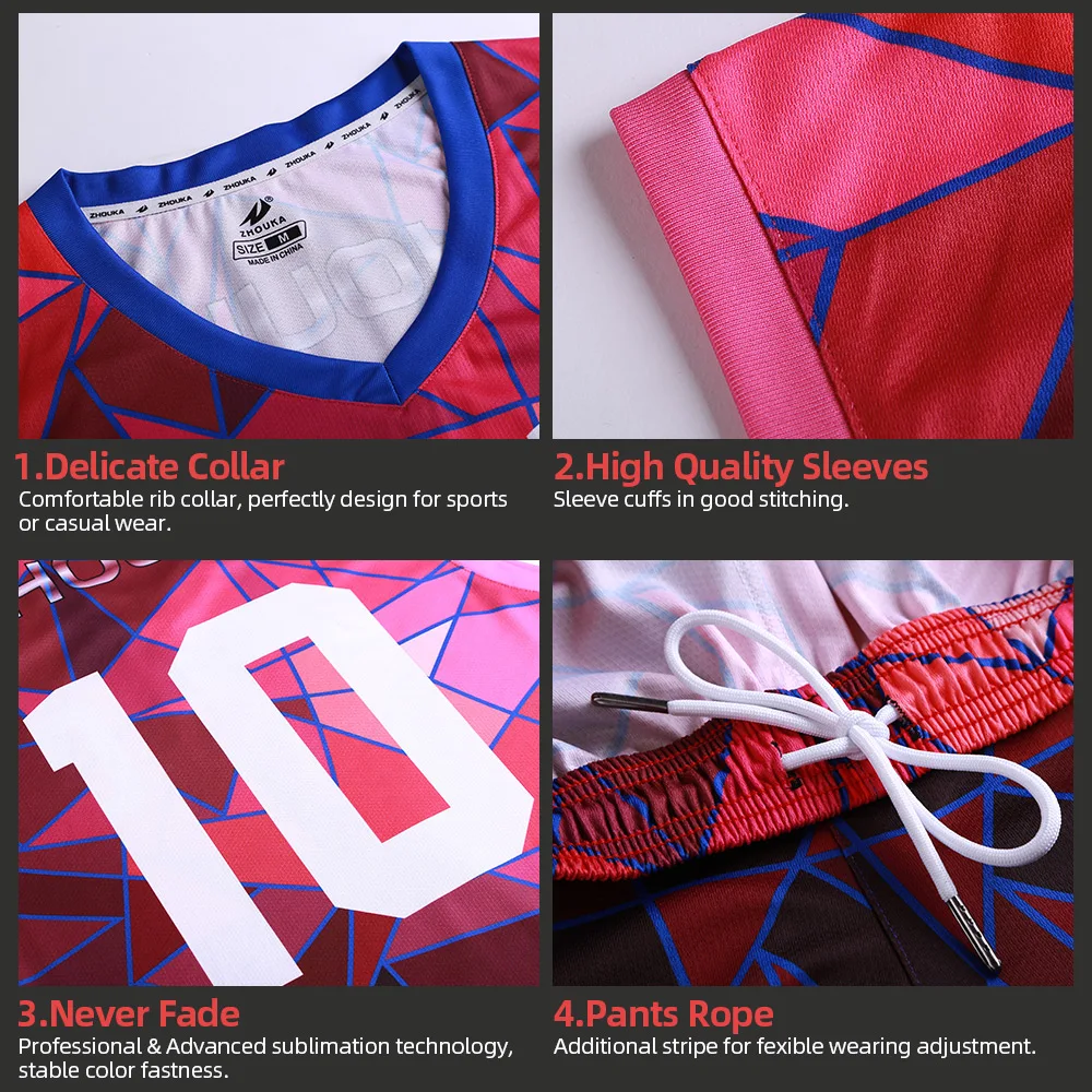 Профессиональный дизайн баскетбольная майка для мужчин Набор дышащая