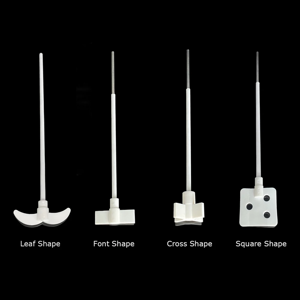 

laboratory Fityle PTFE Coated Stainless Steel Electric Overhead Stirrer Mixer Shaft Stirring Rod Lab Utensils Supplies