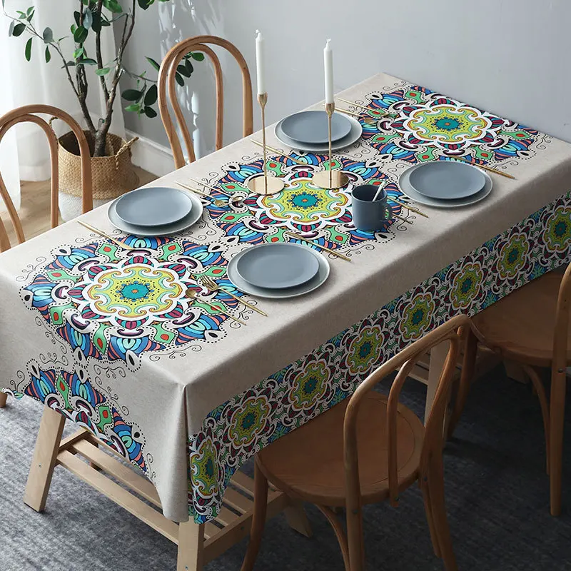 

Table flag, tablecloth, waterproof, oil proof, wash free tablecloth, rectangular tablecloth, tea table cloth table cloth