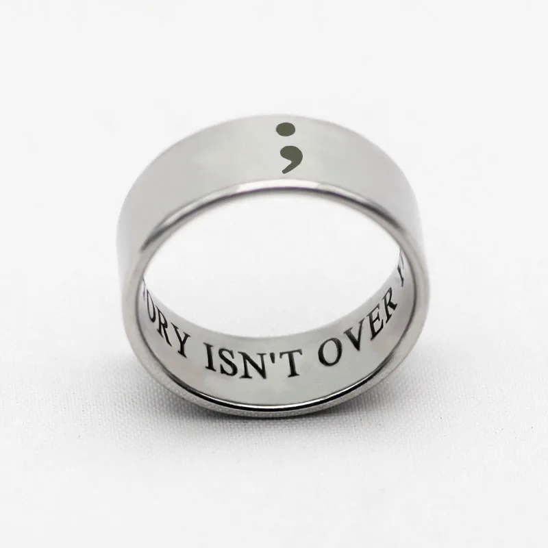 Новые ювелирные изделия унисекс из нержавеющей стали семиколон моя история все