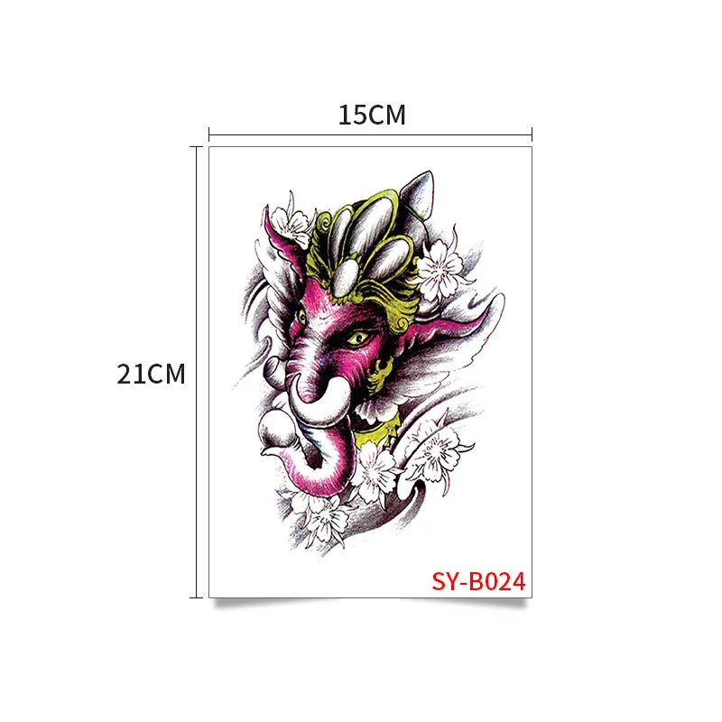 Временные водонепроницаемые милые геометрические татуировки для девочек с