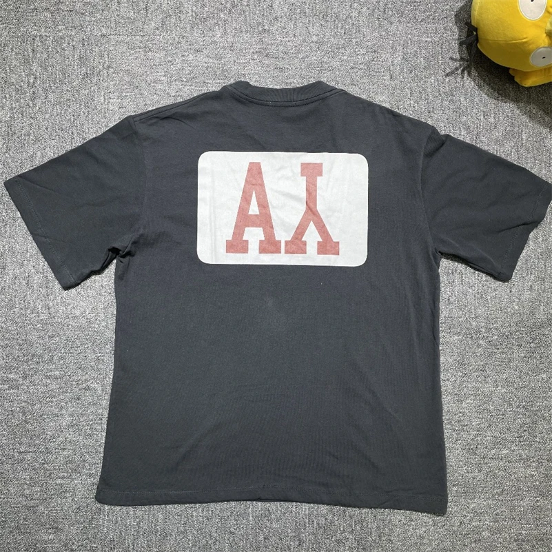 Футболка ASKYURSELF для мужчин и женщин винтажная стирающаяся хлопковая футболка с