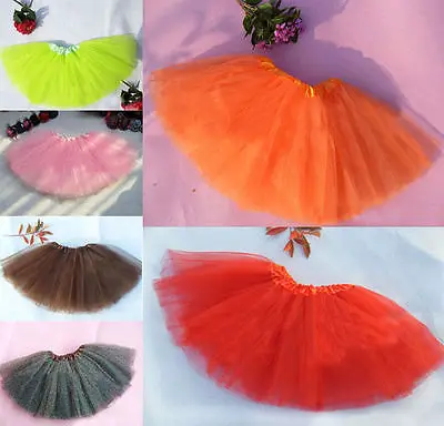 Детская летняя юбка для девочек юбка-пачка принцессы танцев короткая мини-юбка с