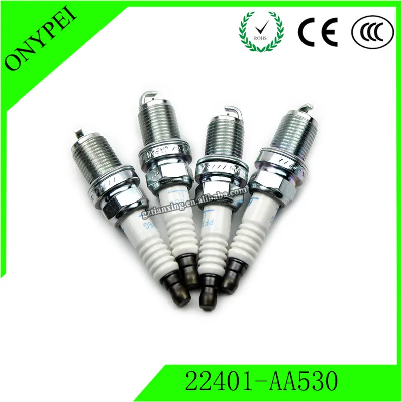 4 шт./лот 22401 AA530 PFR6G Иридиевые свечи зажигания для Subaru 2002 2005 WRX 22401AA530 AA530|Свечи и