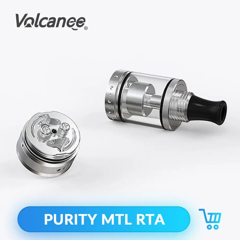 Вулканическая чистота MTL RTA танк распылитель ввиду одной катушки 2 0 мл емкость