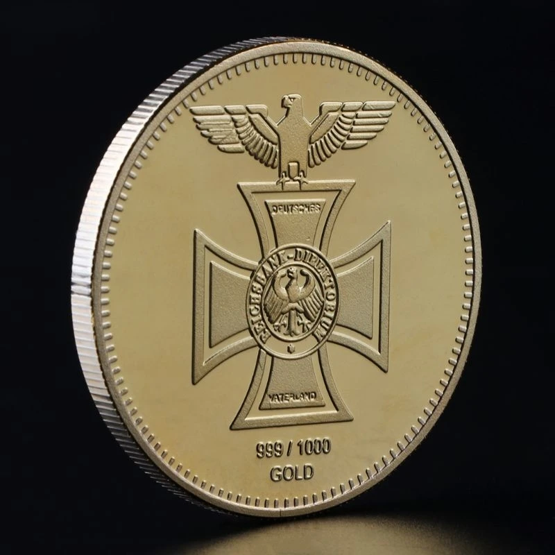 Новинка 1972 немецкий медальон памятная монета и морской солдат квадратная