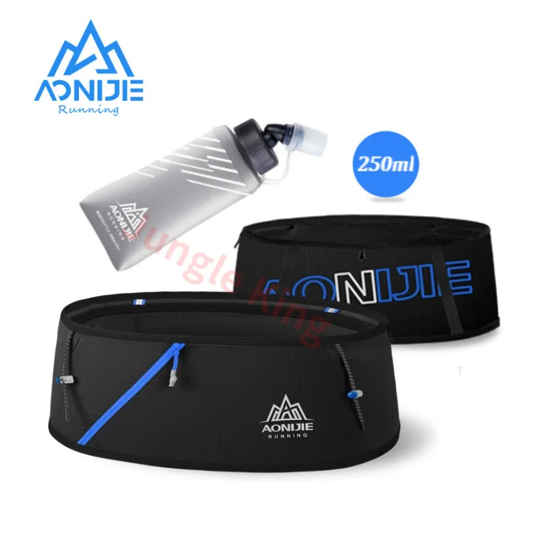 AONIJIE Running Belt Hydration Waist Pack Ultralight Waist Bag Phone Holder For Outdoor Trailing Running Camping Hiking W8101