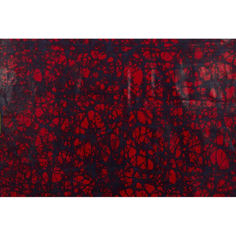 Новое поступление 2020 красно-черный Рисунок искусственная ткань из чистого