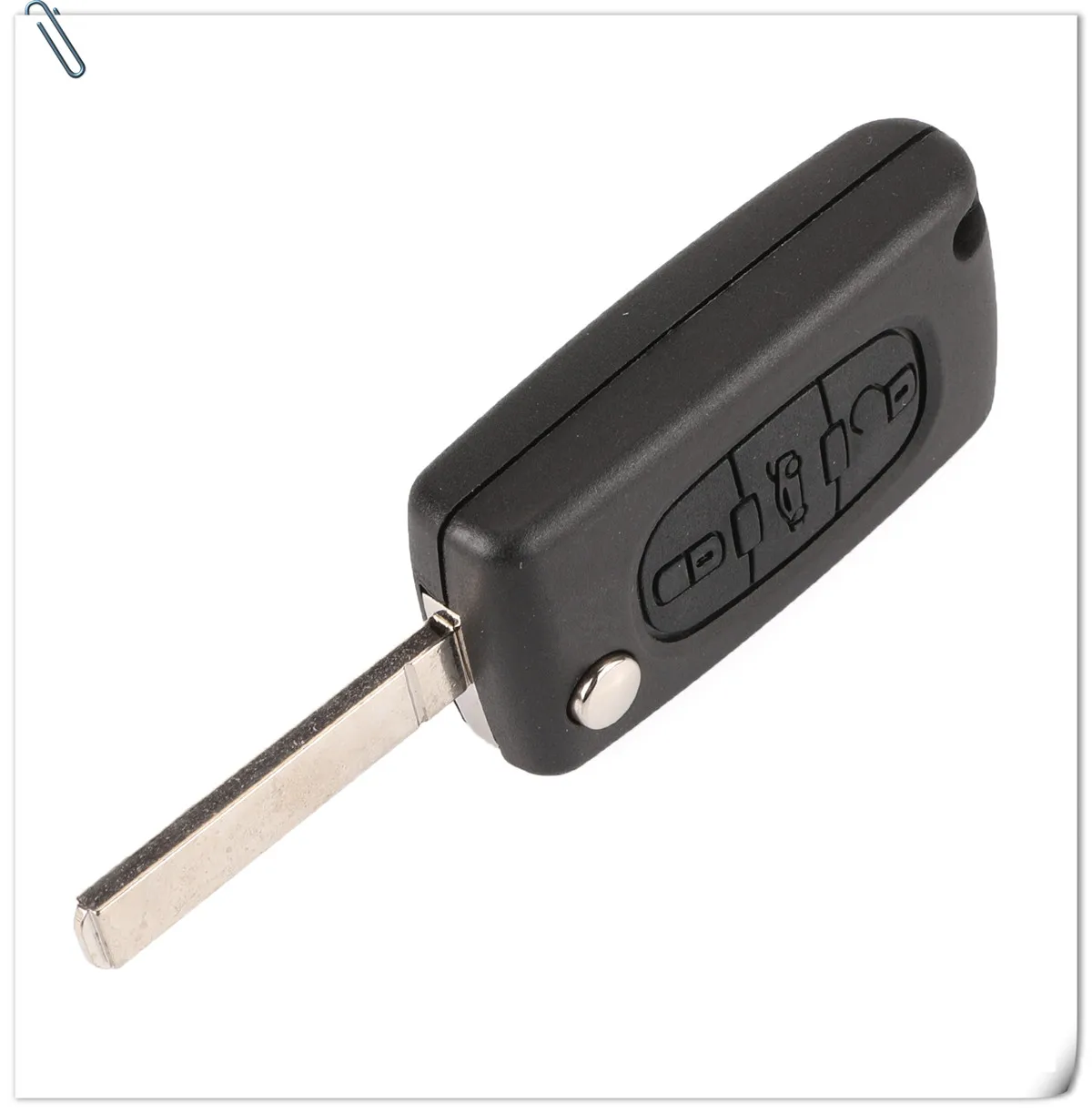 3 кнопки для Citroen C1 C2 C3 C4 C5 Berlingo; Picasso control Alarm(CE0536 523, ASK/FSK, HU83 VA2) дистанционный ключ
