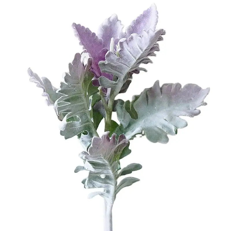 

Artificial hair-planting silver leaf chrysanthemum wedding home decoration fake flower green wall bouquet without shipping 6.13