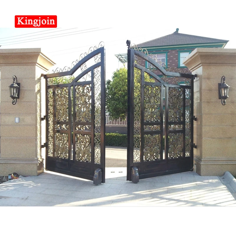 Двойной ролик Открыватель поворотных ворот Водонепроницаемый Постоянный ток 24 в