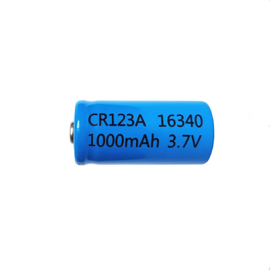 4 шт./лот SHSEJA 3 7 V 1000 мА/ч CR123A 16340 перезаряжаемой батареи CR123a литий ионная