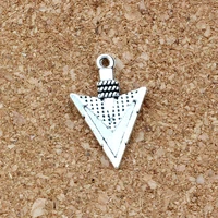 20pcs lots arrow charm pendants alloy fashion jewelry diy fit bracelets necklace earrings 15x22 8mm a 412