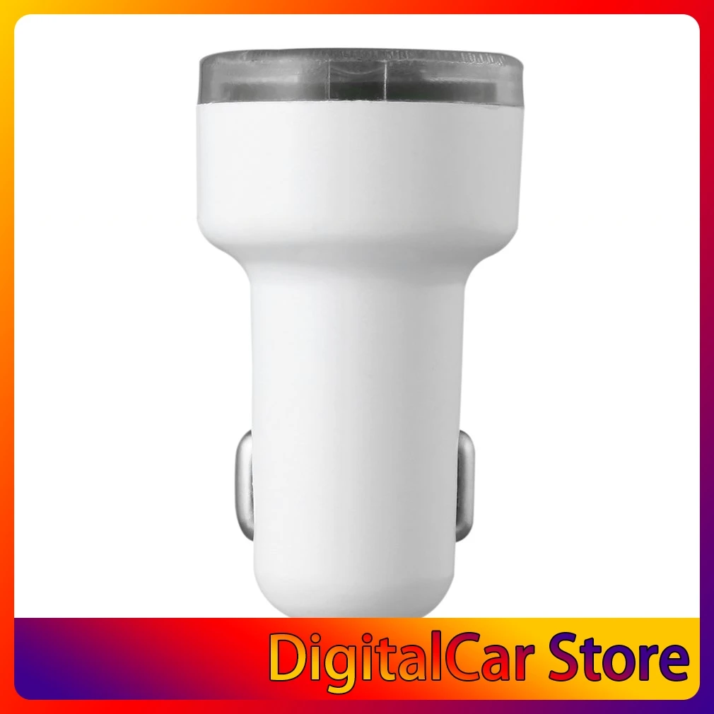 

Universal Mini Vehicle 12V 24V DC Dual 2 Port USB Car Power Charger Adapter for iPad2 3 For iPhone4 4S For iPod MP3 Tablet