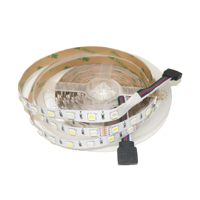DC12V 5 м/рулон 60 светодиодный s/M смешанные Цвет RGBW RGB + (теплый белый/холодный белый)