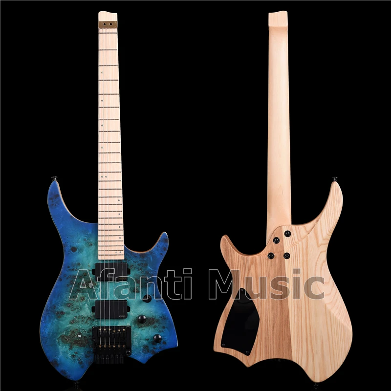 Afanti Music Factory/Ясеневый корпус Кленовая Шея/Безголовый Электрогитары (AWT 726S)|Гитары| |