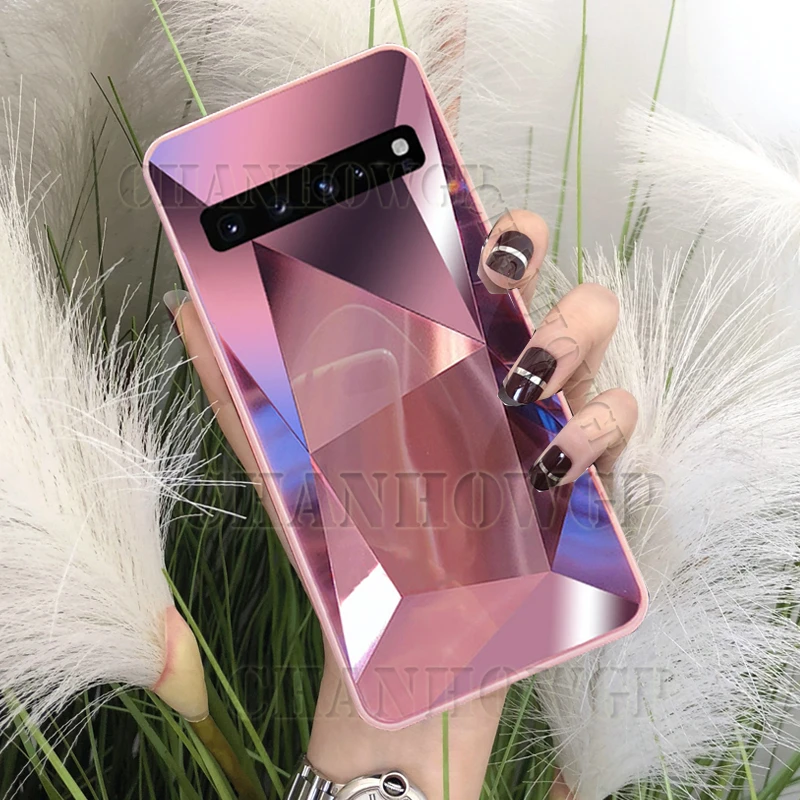 Чехол с кристаллами и стразами для Samsung Galaxy A30s A50s A70 A30 A50 A90 A40 A20 A10 Note10 S8 S9 S10 Plus A9 A7 2018