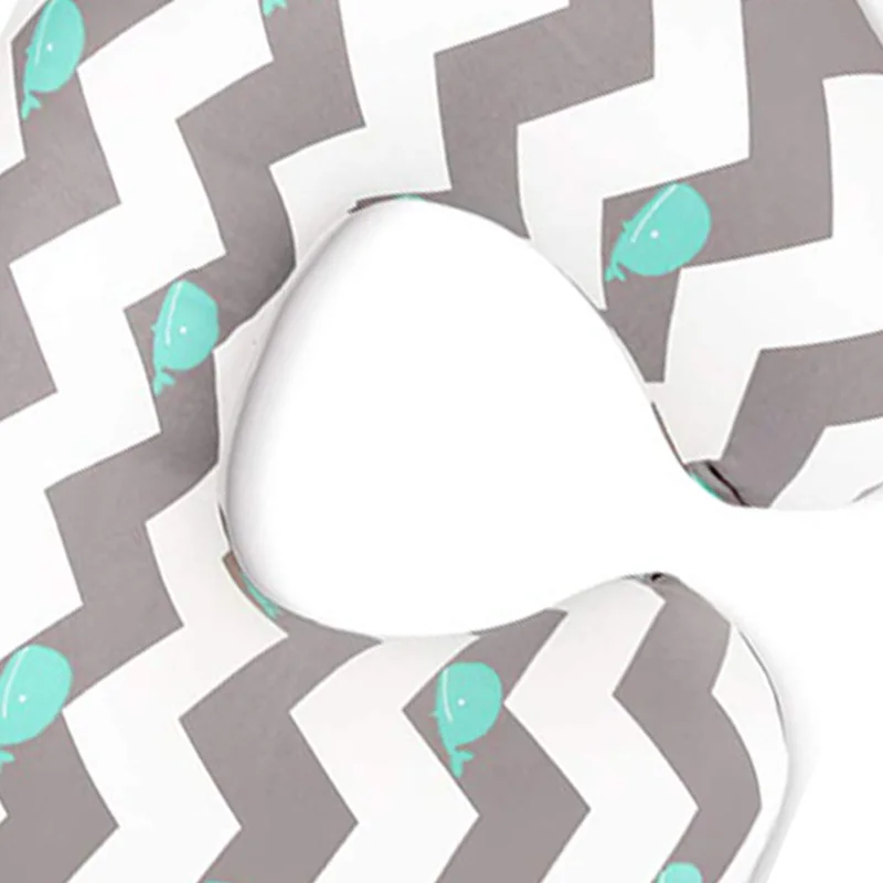 

Baby Feeding Pillow Elastic U-Shaped Nursing Pillow Multifunctional Detachable Pillow 2Pcs