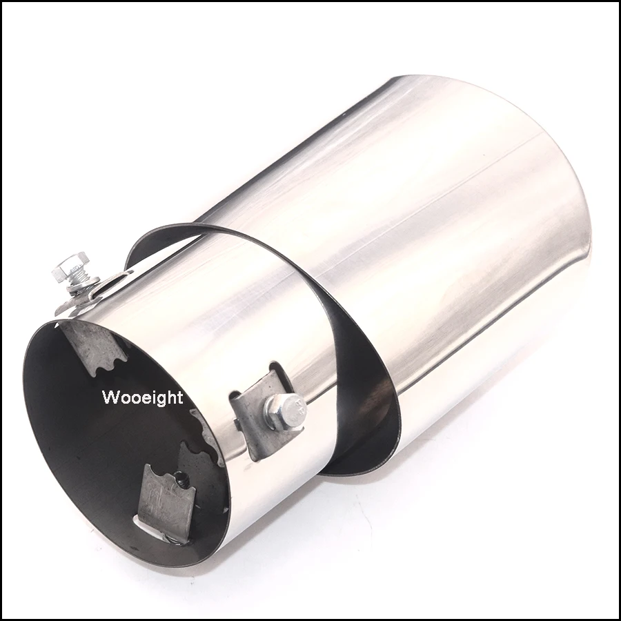 Выхлопная труба выхлопной трубы Wooeight 1 шт. высококачественный глушитель из