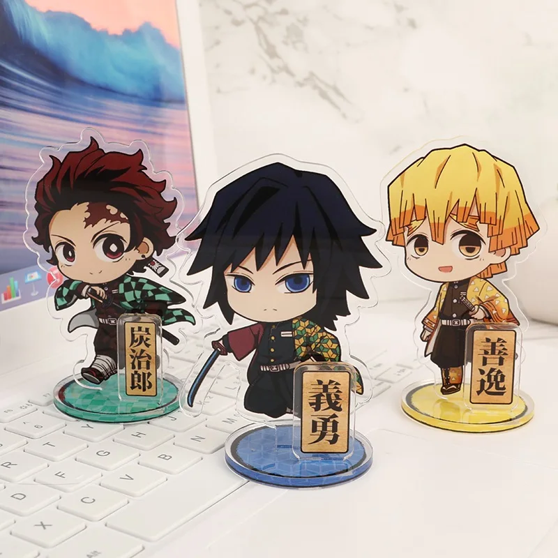 Аниме рассекающий демонов киметасу No Yaiba Kamado Tanjirou Nezuko Kanawo Zenitsu Inosuke Giyuu фигурка на