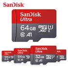Sandisk128GB 32GB 64GB 256GB Ultra Micro SD 200GB 16GB Micro SD карта SDTF флэш-карта памяти 200gb microSD для телефона