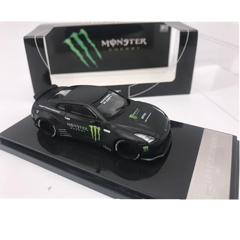 1: 64 модель автомобиля Nissan GTR R35 LB игрушечный автомобиль из сплава игрушки для детей литая модель автомобиля подарок на день рождения