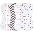 Детская отрыжка из натурального хлопка для мальчиков и девочек, сверхвпитывающая ткань для новорожденных