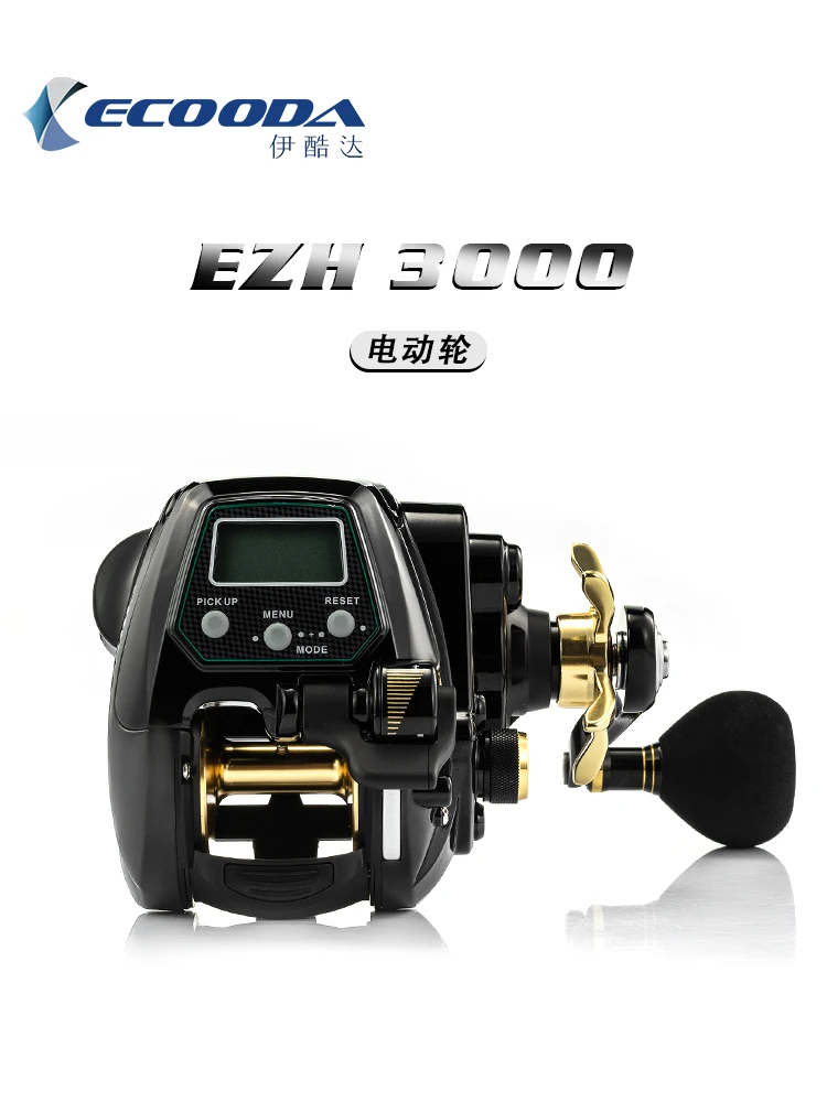 Ecooda новая модель EZH3000 электрическая катушка Рыболовная для лодки морской